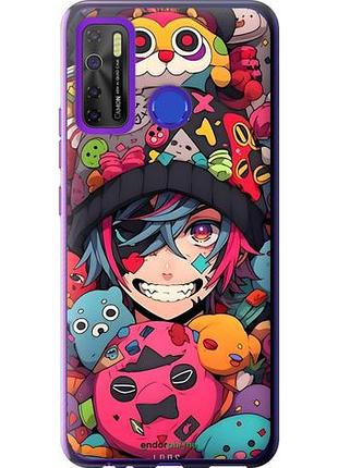 Чехол на tecno spark 5 pro kd7 аниме парень
