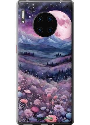 Чехол на huawei mate 30 pro ночь луна арт хуавей мейт 30 про