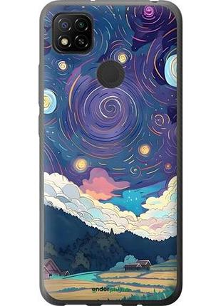 Чехол на xiaomi redmi 9c креатинвый арт сяоми редми 9с