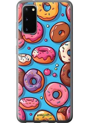 Чохол на samsung galaxy s20 пончики