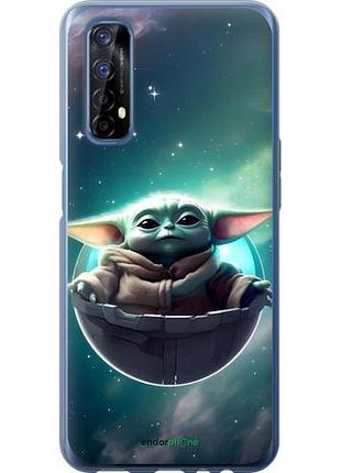 Чехол на realme 7 малыш йода, грогу риалми 7
