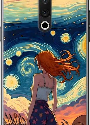 Чохол на meizu 15 дівчина арт