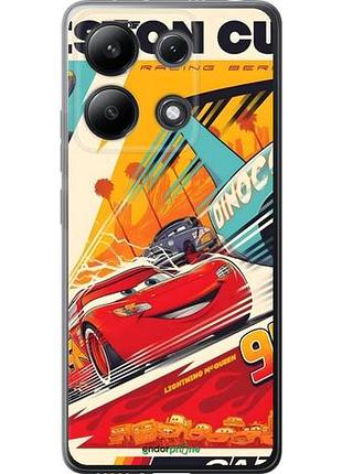 Чехол на xiaomi redmi note 13 4g тачки