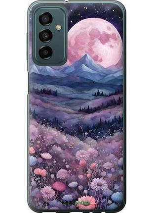 Чехол на samsung galaxy m13 m135 ночь луна арт самсунг м13 м135