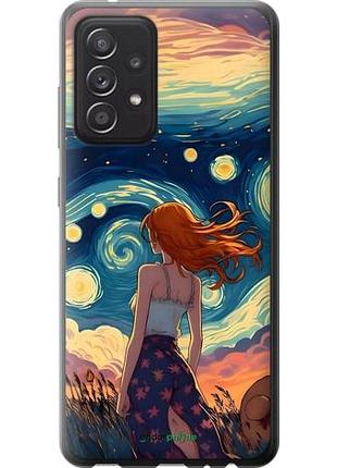 Чохол на samsung galaxy a52 дівчина арт