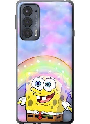 Чехол на motorola edge 20 спанч боб, sponge bob моторола эдж 20