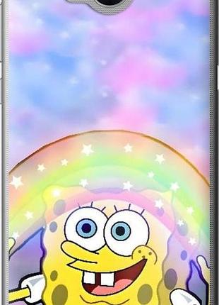 Чехол на huawei y5 2017 спанч боб, sponge bob хуавей у5 2017