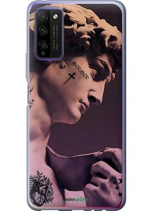 Чехол на huawei honor 30 lite давид тату хуавей хонор 30 лайт