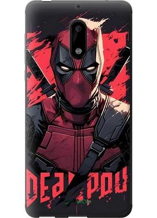 Чехол на nokia 6 дэдпул, deadpool нокиа 6