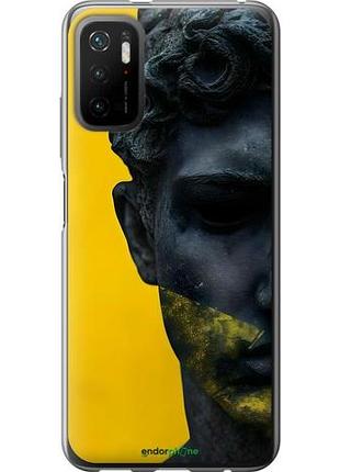 Чехол на xiaomi redmi note 10t статуя арт сяоми редми ноут 10т