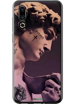 Чехол на meizu 16s давид тату мейзу 16с