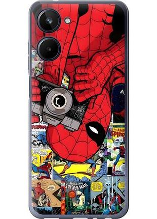 Чехол на realme 10 человек паук, spiderman 2 риалми 10 2