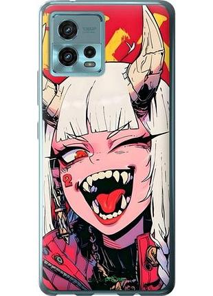 Чехол на motorola g72 аниме демон моторола г72