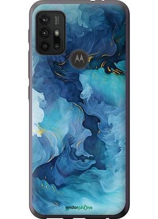 Чехол на motorola moto g20 акварель моторола мото г20