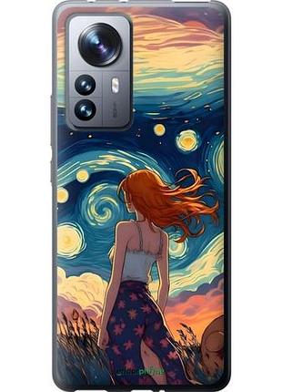Чохол на xiaomi 12 pro дівчина арт