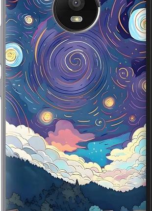 Чехол на motorola moto e4 plus креатинвый арт моторола мото е4 плюс