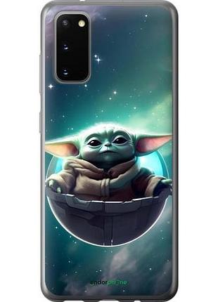 Чехол на samsung galaxy s20 малыш йода, грогу самсунг с20