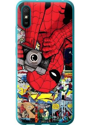 Чехол на xiaomi redmi 9a человек паук, spiderman 2 сяоми редми 9а 2