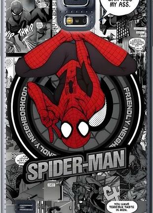 Чехол на samsung galaxy s5 g900h человек паук, spiderman самсунг с5 g900h