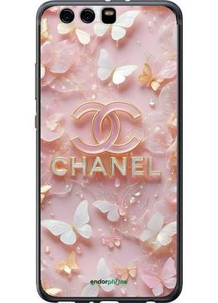 Чехол на huawei p10 plus шанель