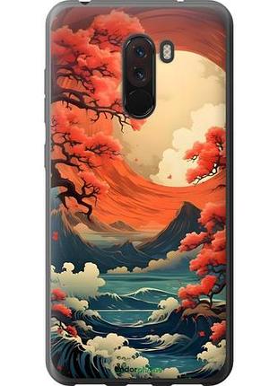 Чохол на xiaomi pocophone f1 природа японії