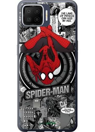 Чехол на oppo a73 человек паук, spiderman оппо а73