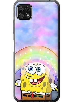 Чехол на samsung galaxy a22 5g a226b спанч боб, sponge bob самсунг а22 5г а226б