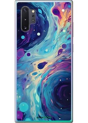 Чехол на samsung galaxy note 10 plus арт акварель самсунг ноут 10 плюс