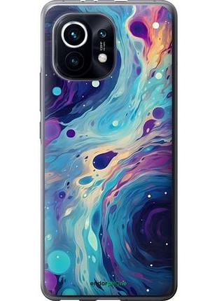 Чехол на xiaomi mi 11 арт акварель сяоми ми 11