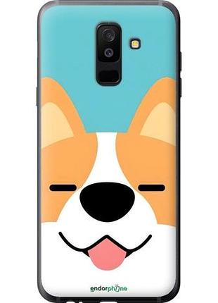 Чехол на samsung galaxy a6 plus 2018 корги