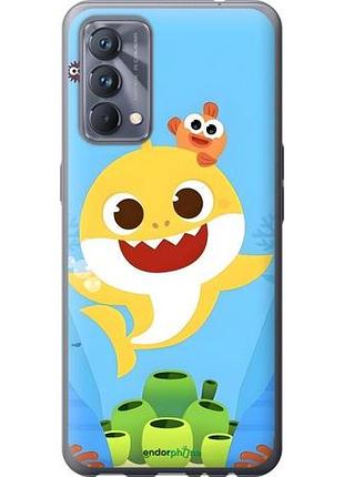 Чехол на realme gt master бейби шарк риалми гт мактер