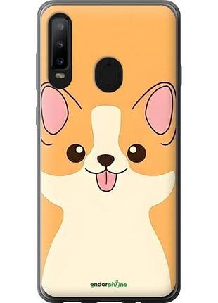 Чехол на samsung galaxy a8s милый пес самсунг а8с