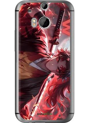 Чохол на htc one m8 dual sim аніме воїн