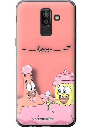 Чехол на samsung galaxy j8 2018 спанч боб, sponge bob самсунг й8 2018