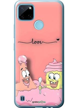 Чехол на realme c25y спанч боб, sponge bob риалми с25у
