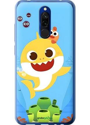 Чехол на xiaomi redmi 8 бейби шарк сяоми редми 8