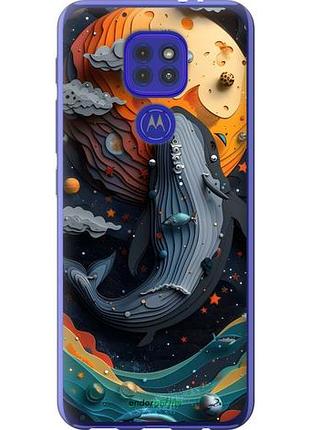 Чехол на motorola g9 play кит в космосе моторола г9 плей