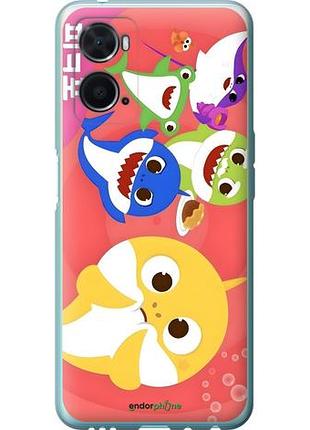 Чехол на oppo a76 бейби шаркс оппо а76