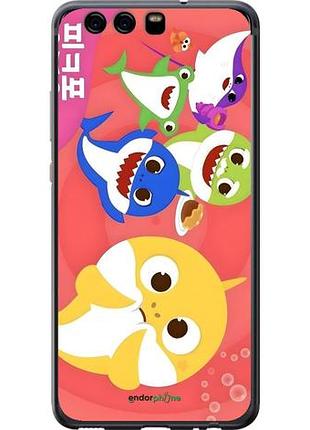 Чехол на huawei p10 бейби шаркс хуавей п10