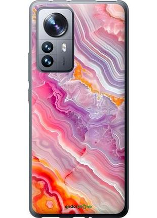 Чехол на xiaomi 12 pro мрамор 2 сяоми 12 про2