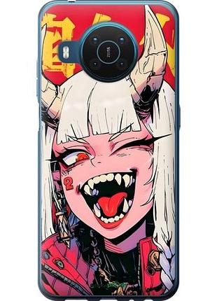 Чехол на nokia x20 аниме демон