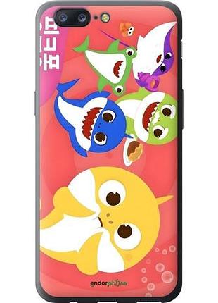 Чехол на oneplus 5 бейби шаркс 1+ 5