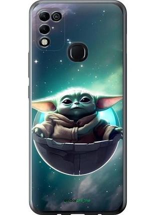 Чехол на infinix hot 11 play малыш йода, грогу инфикс хот 11 плей
