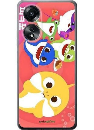 Чохол на oppo a58 4g бейбі шаркс
