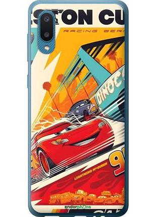 Чехол на samsung galaxy a02 a022g тачки самсунг а02 а022г