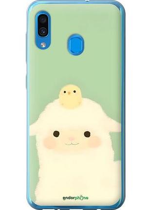 Чехол на samsung galaxy a20 2019 a205f барашек и ципленок самсунг а20 2019 а205ф