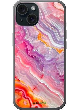Чехол на iphone 15 мрамор 2