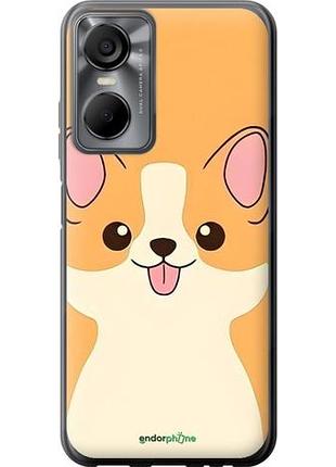 Чехол на tecno pop 6 pro be8 милый пес текно поп 6 про бе8