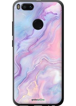 Чехол на xiaomi mi a1 нежный мрамор сяоми ми а1