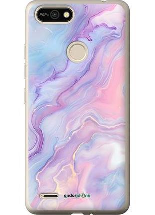 Чохол на tecno pop 2f b1f ніжний мармур